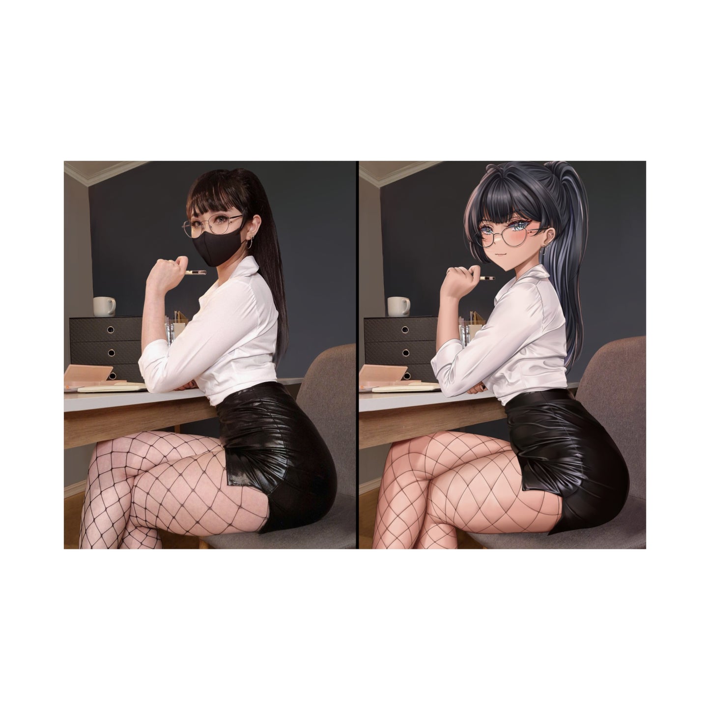 Art vs Artist - OC Nabi Office Lady